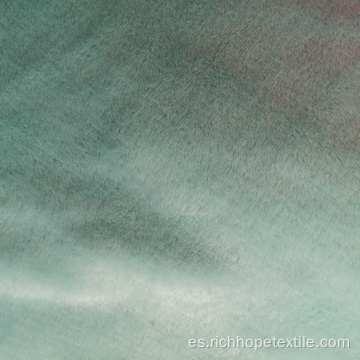 Tela de franela de teñido sólido de color liso textil